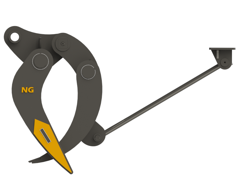 Atașament Mecanic Tip Thumb Grab pentru Excavatoare |